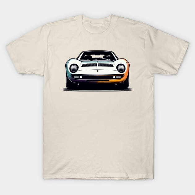 Lamborghini Miura T-Shirt by Vehicles-Art